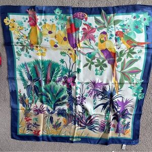 Authentic Salvatore Ferragamo Silk Scarf